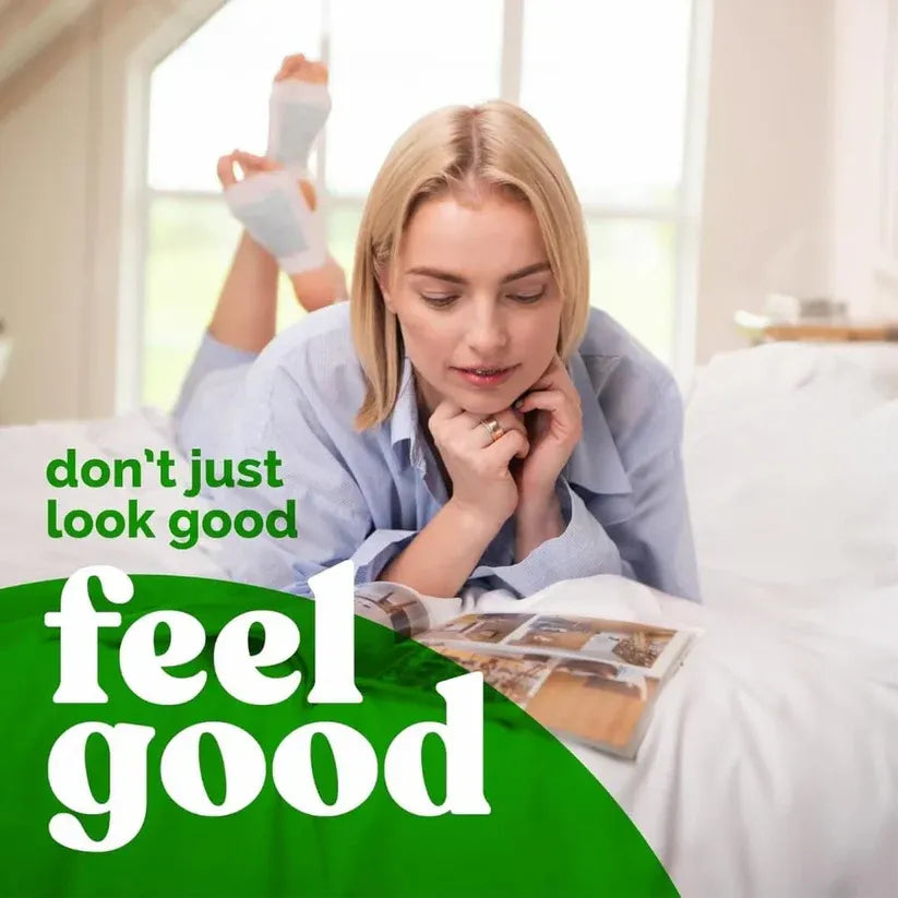 ⚡ Detox While You Sleep 🌿 - 🌙 ديتوكس أثناء النوم | لاصقات القدم العلاجية للاسترخاء وتجديد الجسم بالكامل