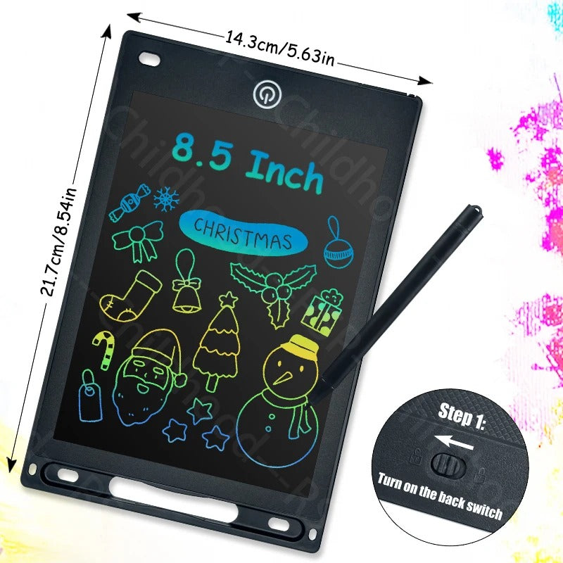 Kids LCD Writing Tablet – Reusable Drawing Board for Learning, Doodling & Creative Play