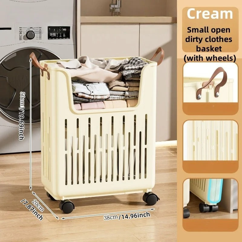 Foldable Laundry Basket – Space-Saving Collapsible Clothes Storage for Home