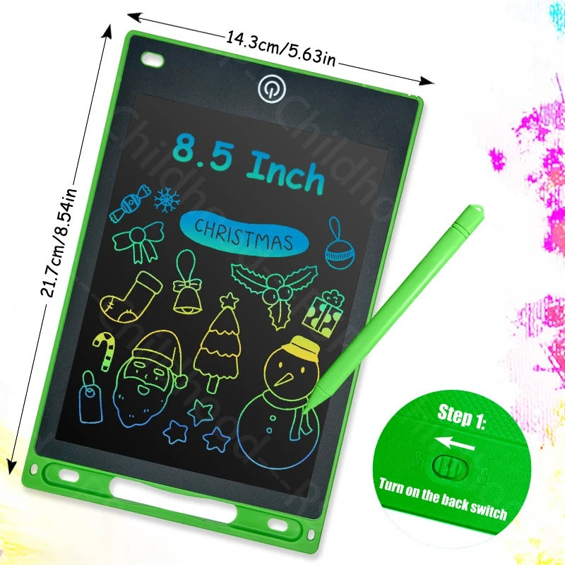 Kids LCD Writing Tablet – Reusable Drawing Board for Learning, Doodling & Creative Play