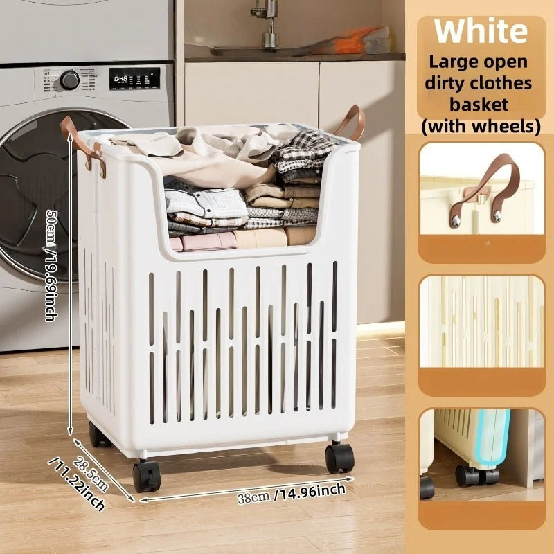 Foldable Laundry Basket – Space-Saving Collapsible Clothes Storage for Home