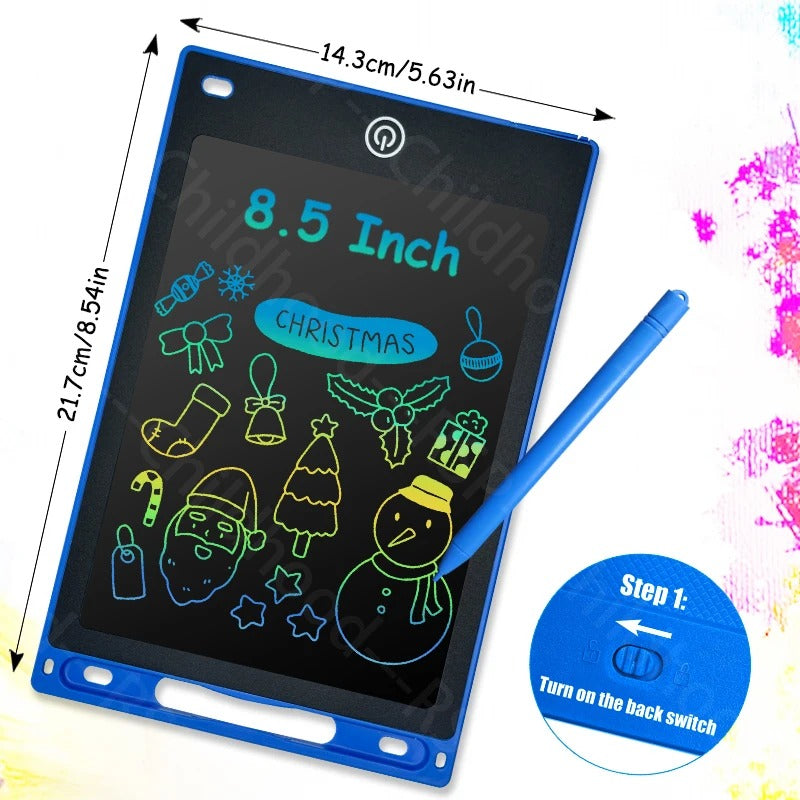 Kids LCD Writing Tablet – Reusable Drawing Board for Learning, Doodling & Creative Play