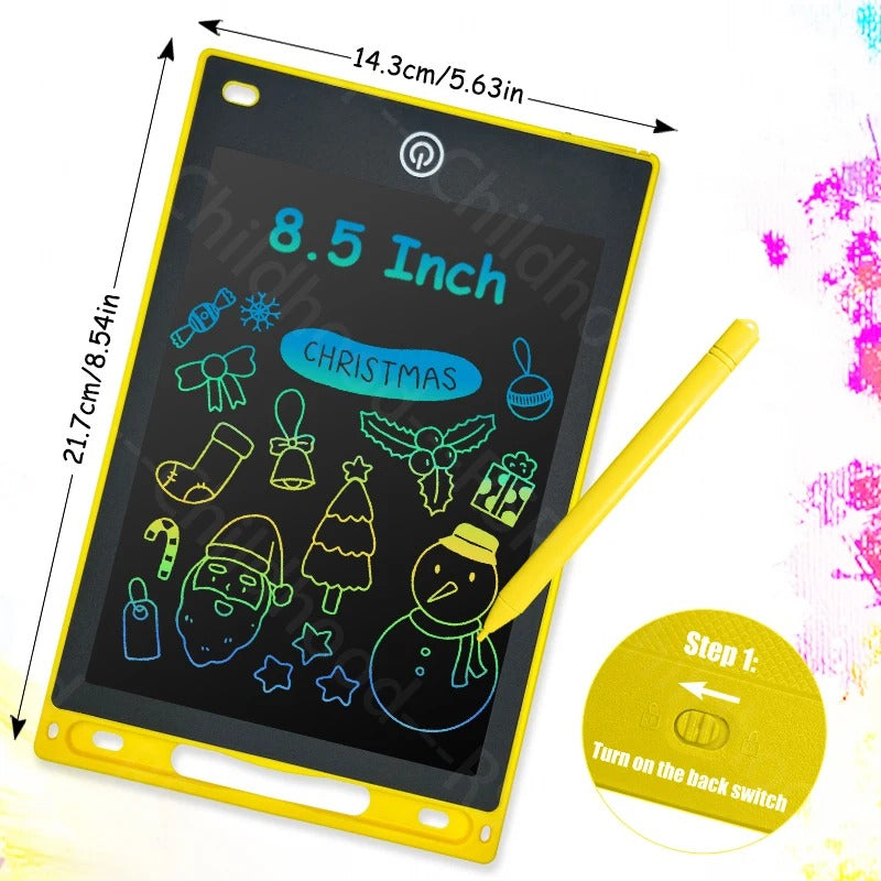 Kids LCD Writing Tablet – Reusable Drawing Board for Learning, Doodling & Creative Play