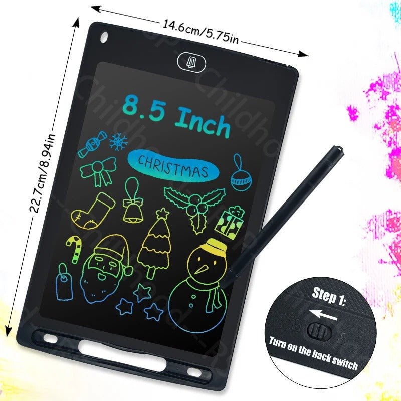 Kids LCD Writing Tablet – Reusable Drawing Board for Learning, Doodling & Creative Play