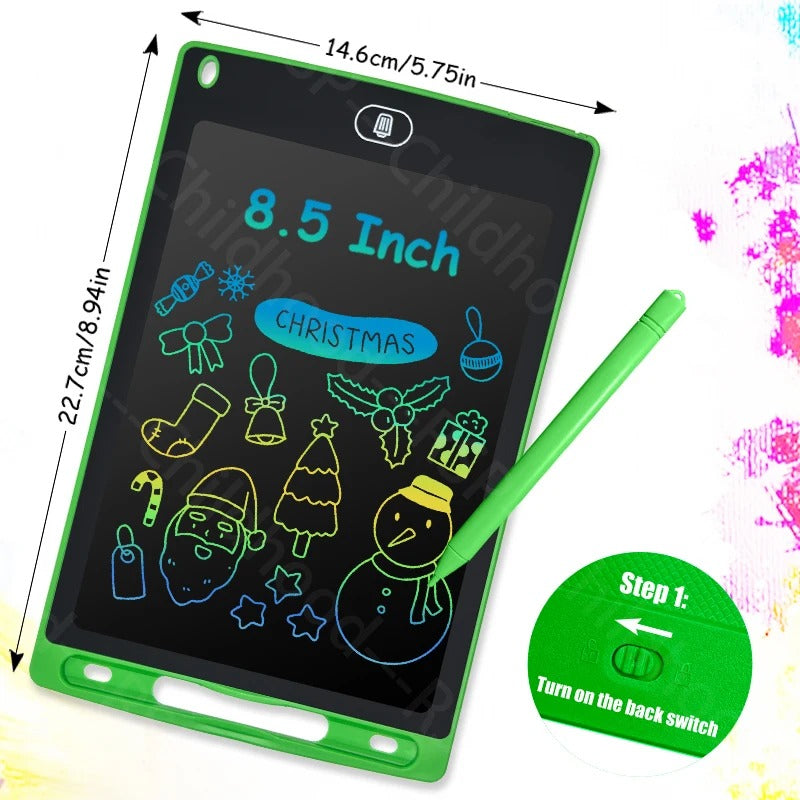 Kids LCD Writing Tablet – Reusable Drawing Board for Learning, Doodling & Creative Play