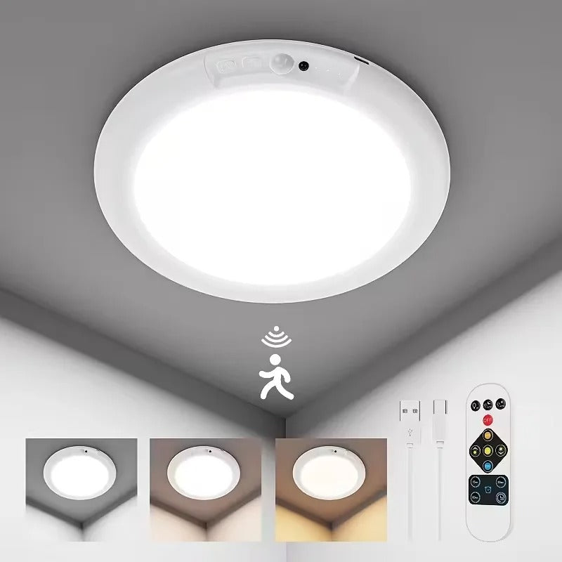 LED Motion Sensor Light – Wireless Automatic Night Light for Wardrobe, Kitchen & Stairs
