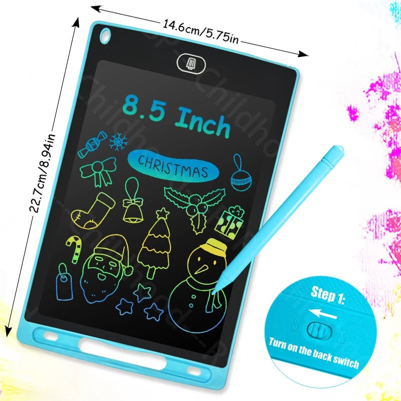 Kids LCD Writing Tablet – Reusable Drawing Board for Learning, Doodling & Creative Play