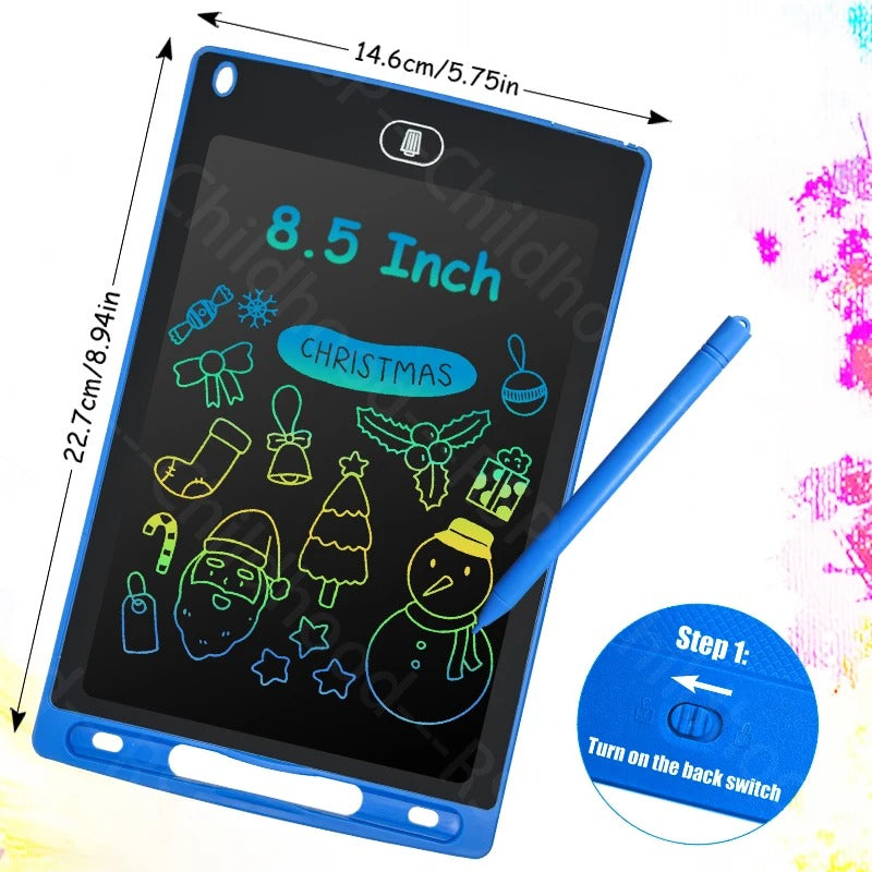 Kids LCD Writing Tablet – Reusable Drawing Board for Learning, Doodling & Creative Play
