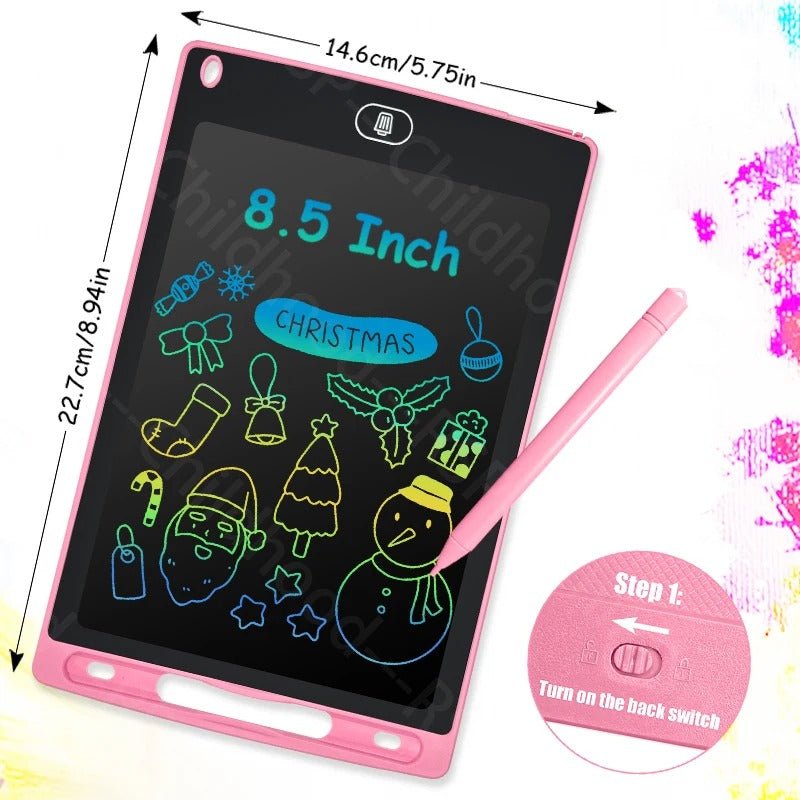 Kids LCD Writing Tablet – Reusable Drawing Board for Learning, Doodling & Creative Play