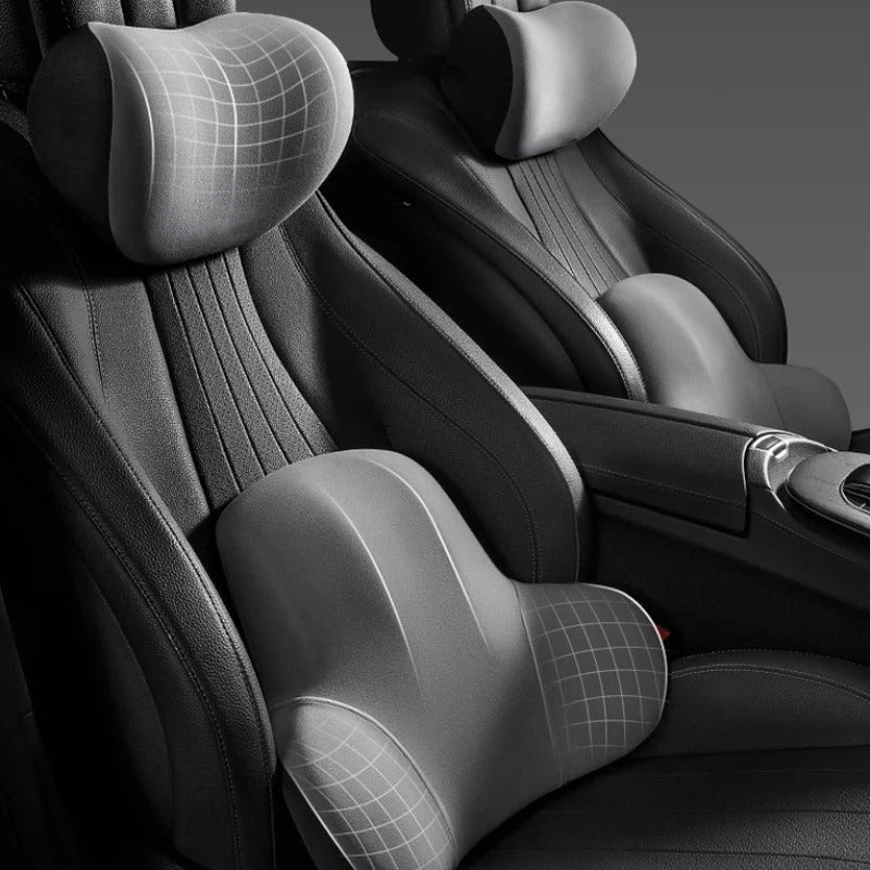 Car Neck Support Pillow – Ergonomic Headrest Cushion for Driving Comfort & Posture Support