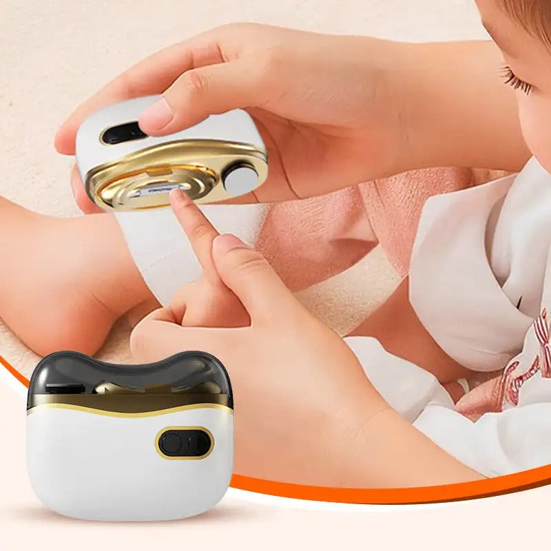 Electric Nail Clipper – Safe Automatic Nail Trimmer for Babies, Adults & Elderly Care