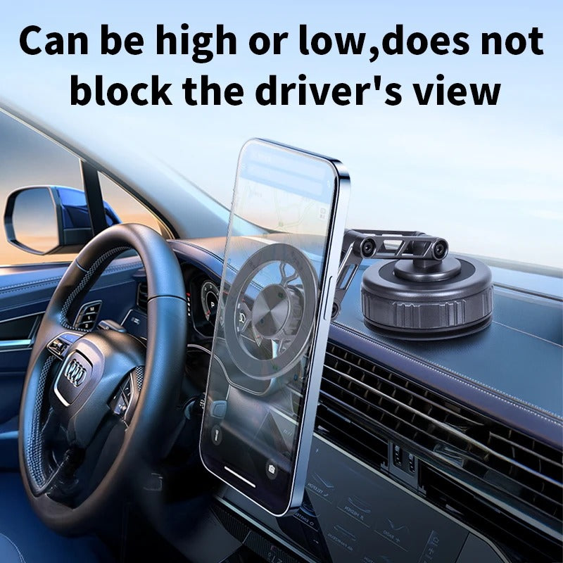 Magnetic Phone Holder for Car – Strong Grip Dashboard & Air Vent Mobile Mount
