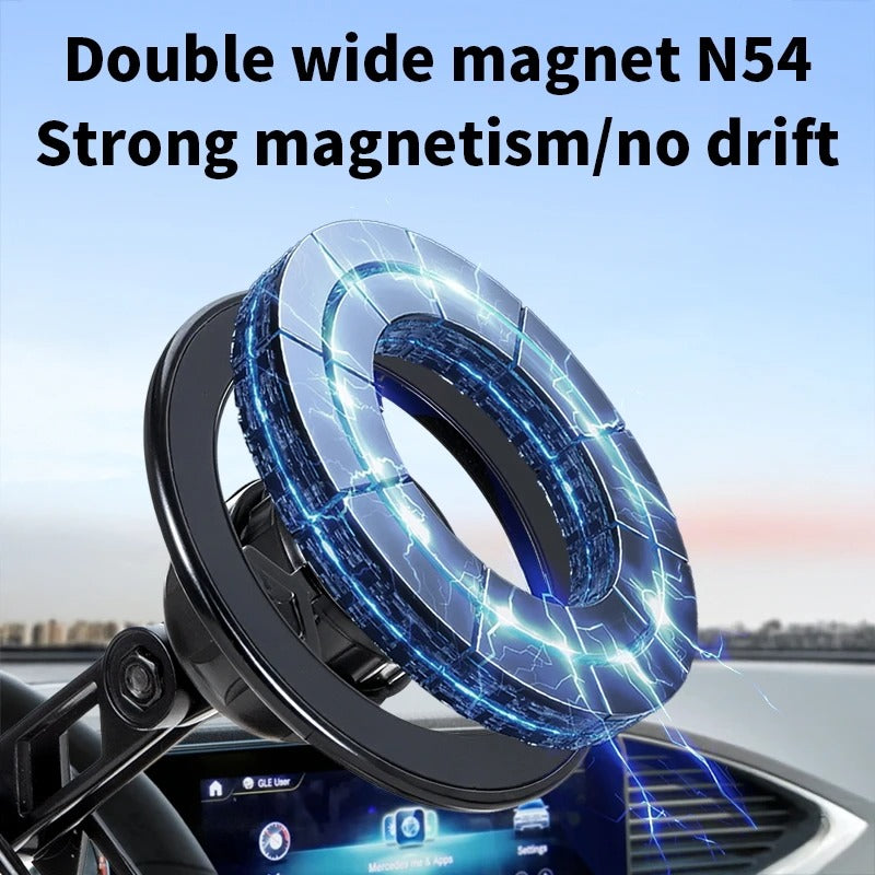 Magnetic Phone Holder for Car – Strong Grip Dashboard & Air Vent Mobile Mount