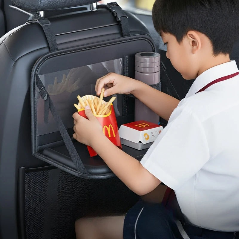 Car Back Seat Organizer – Multi-Pocket Storage for Kids, Travel & Daily Use