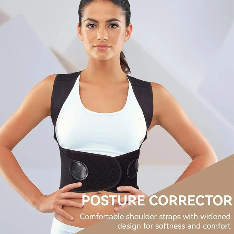 Instant Posture Corrector – Adjustable Back Support Brace for Shoulder & Spine Alignment