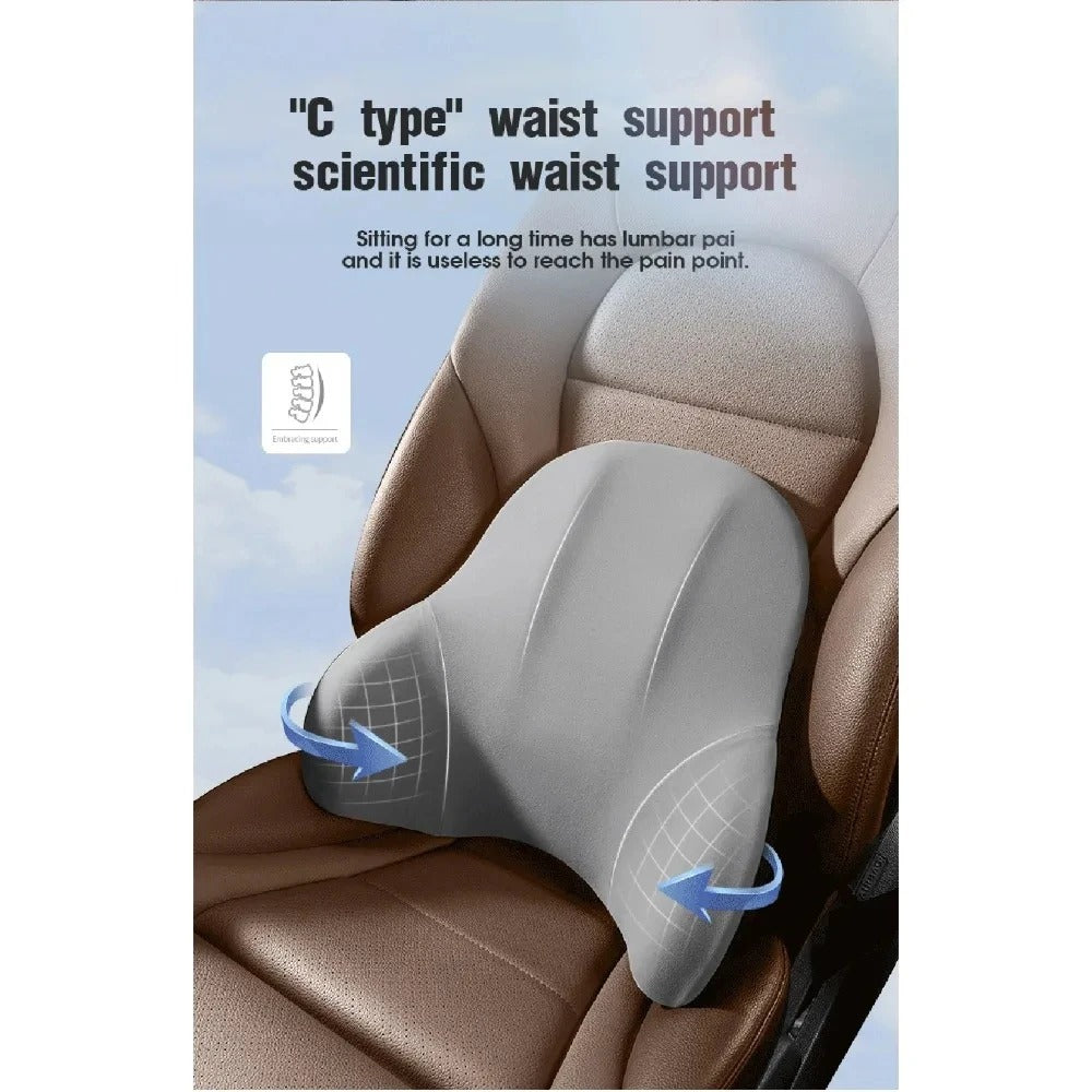 Car Neck Support Pillow – Ergonomic Headrest Cushion for Driving Comfort & Posture Support
