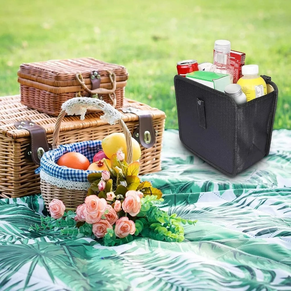 Leakproof Car Trash Bin – Waterproof Hanging Waste Organizer for Car Interior