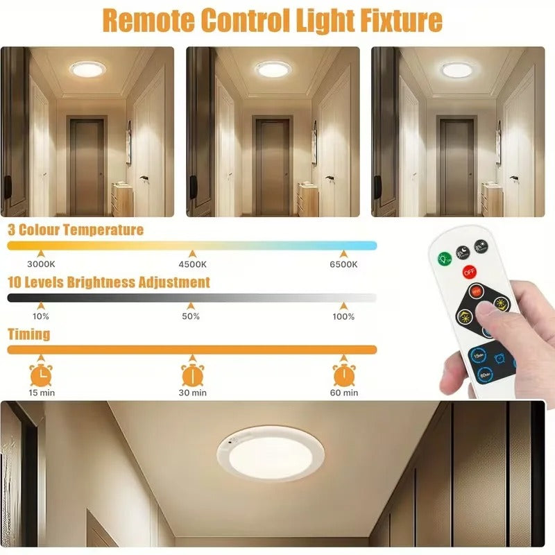 LED Motion Sensor Light – Wireless Automatic Night Light for Wardrobe, Kitchen & Stairs