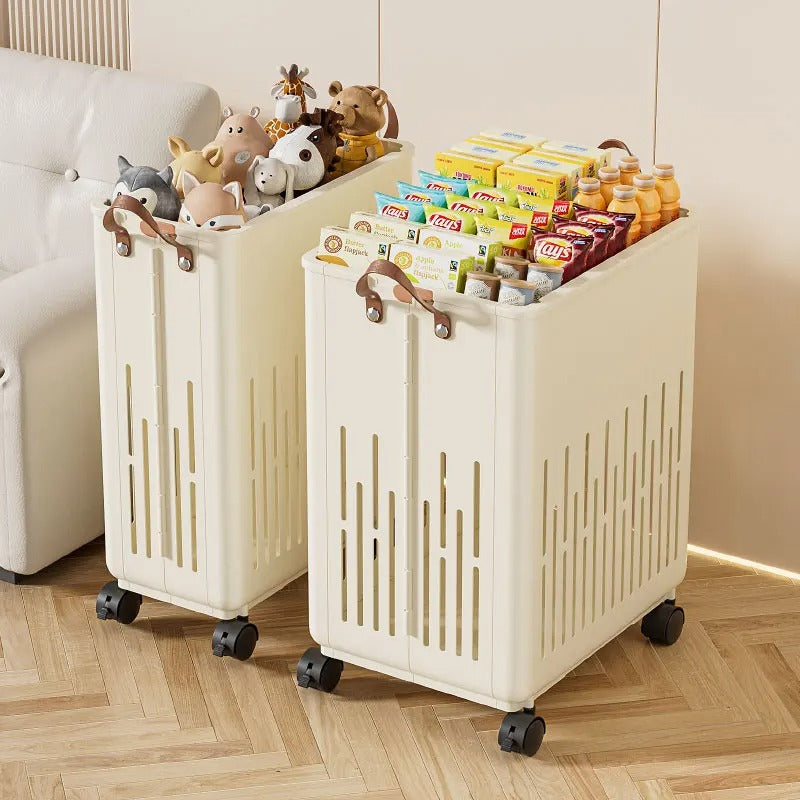 Foldable Laundry Basket – Space-Saving Collapsible Clothes Storage for Home