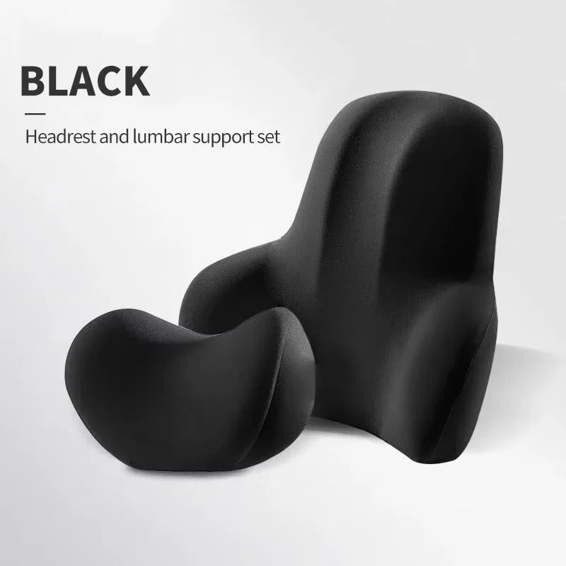 Car Neck Support Pillow – Ergonomic Headrest Cushion for Driving Comfort & Posture Support