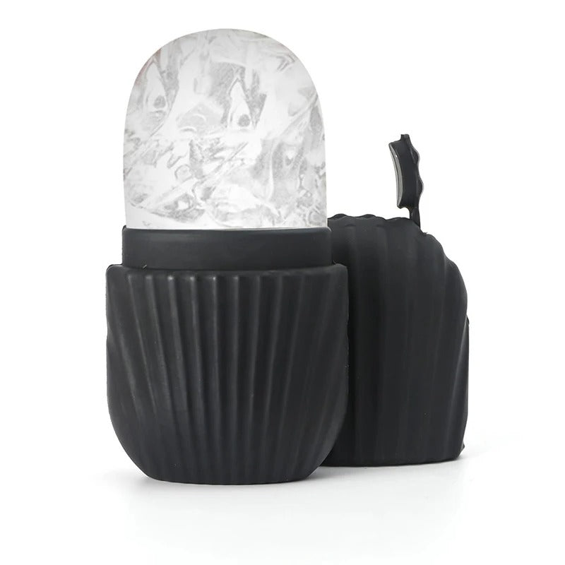 Ice Roller for Face – Cooling Facial Massager for Puffiness, Glow & Skin Refresh