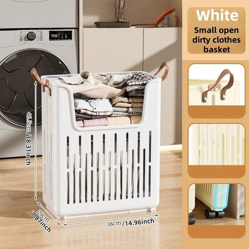 Foldable Laundry Basket – Space-Saving Collapsible Clothes Storage for Home