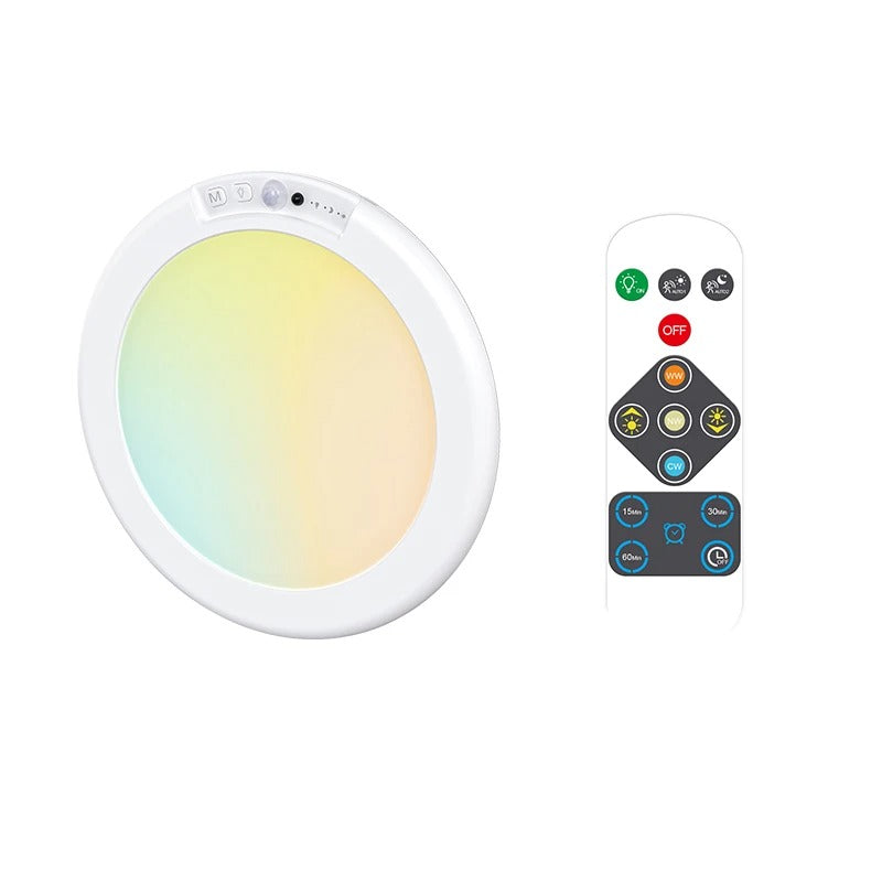 LED Motion Sensor Light – Wireless Automatic Night Light for Wardrobe, Kitchen & Stairs