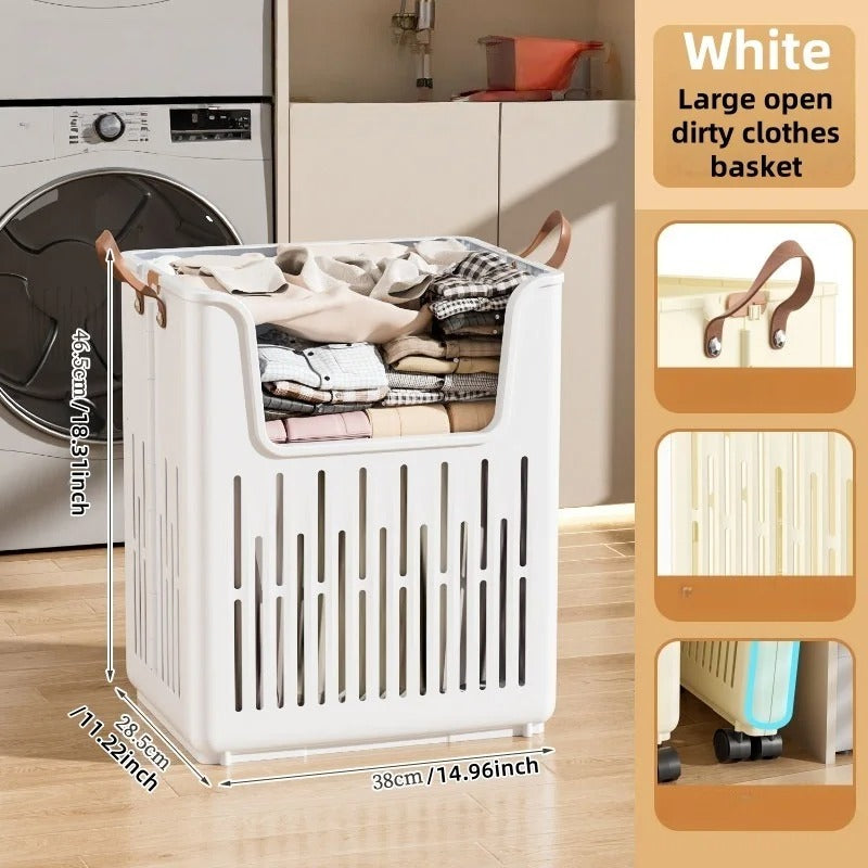 Foldable Laundry Basket – Space-Saving Collapsible Clothes Storage for Home