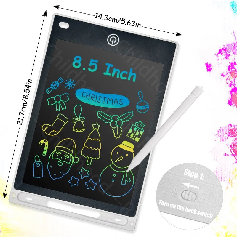 Kids LCD Writing Tablet – Reusable Drawing Board for Learning, Doodling & Creative Play